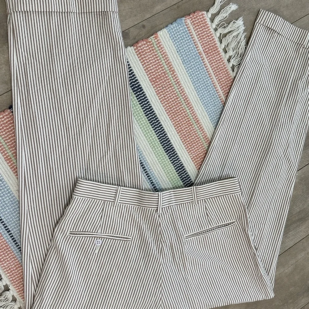 Vintage 90s Irvine Park Men’s Seersucker Striped Pants Size 31 S